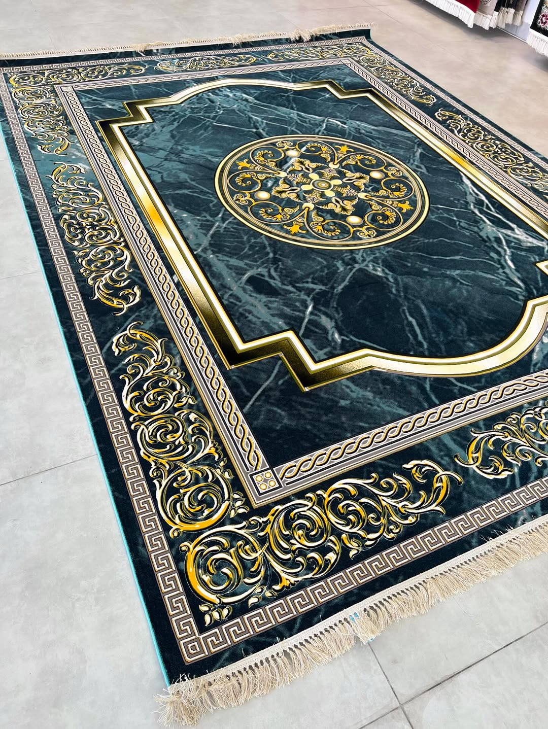 Royal Persian Carpet – Marble Texture Edition