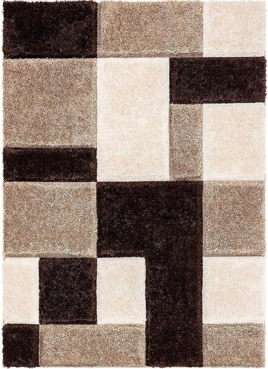 3D Box Beautiful Premium Shaggy Rug/Floor - Mat/Carpet - FYROSTIC CARPET