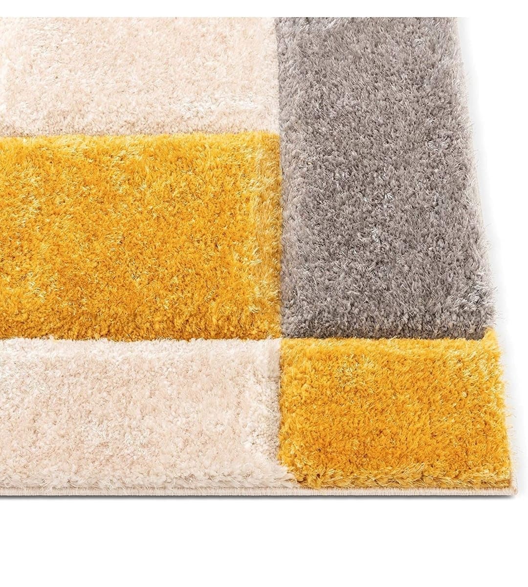 3D Box Beautiful Premium Shaggy Rug/Floor-Mat/Carpet