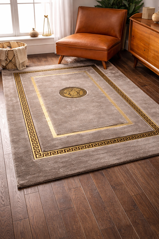 Heritage Greek Golden-Ivory Carpet