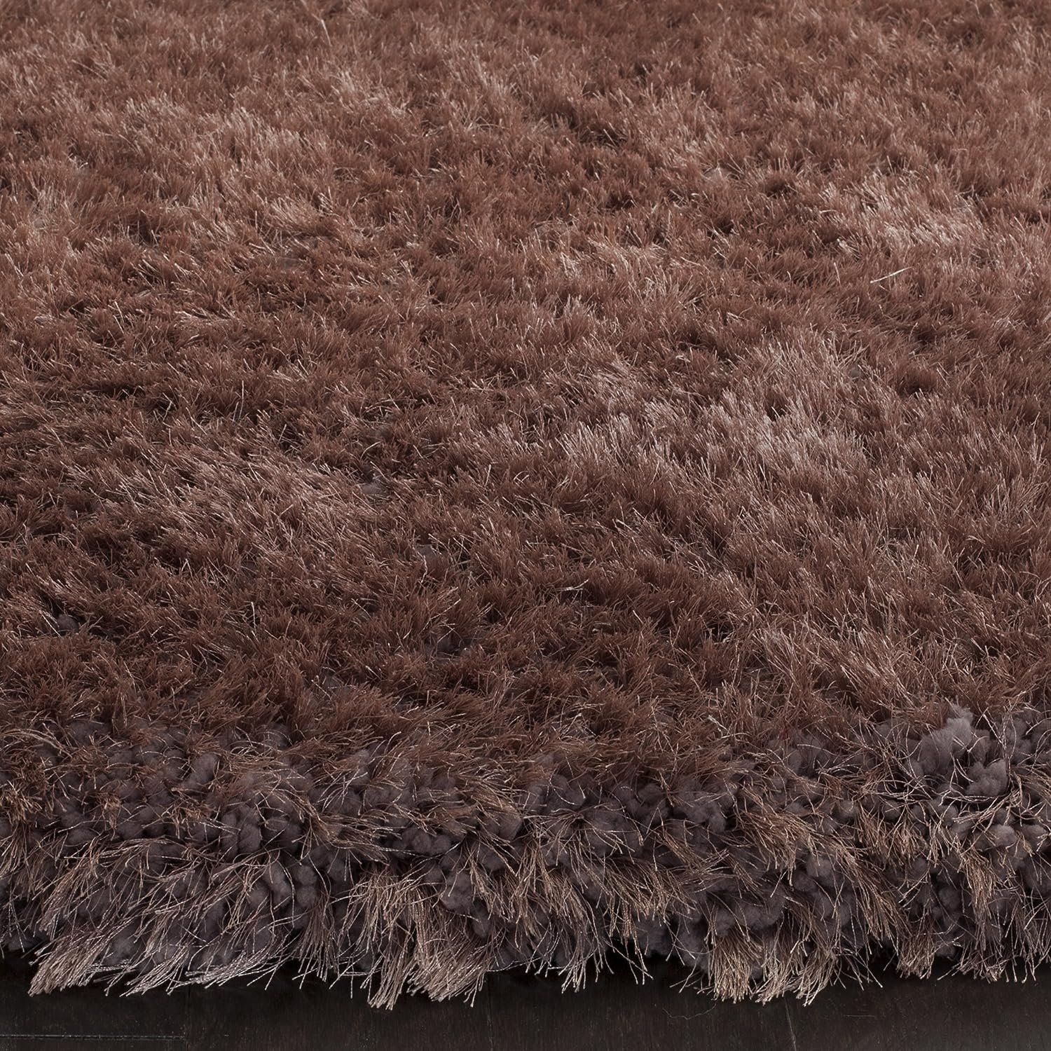 Brown Ultra Premium Shaggy Carpet for Living Room - FYROSTIC CARPET