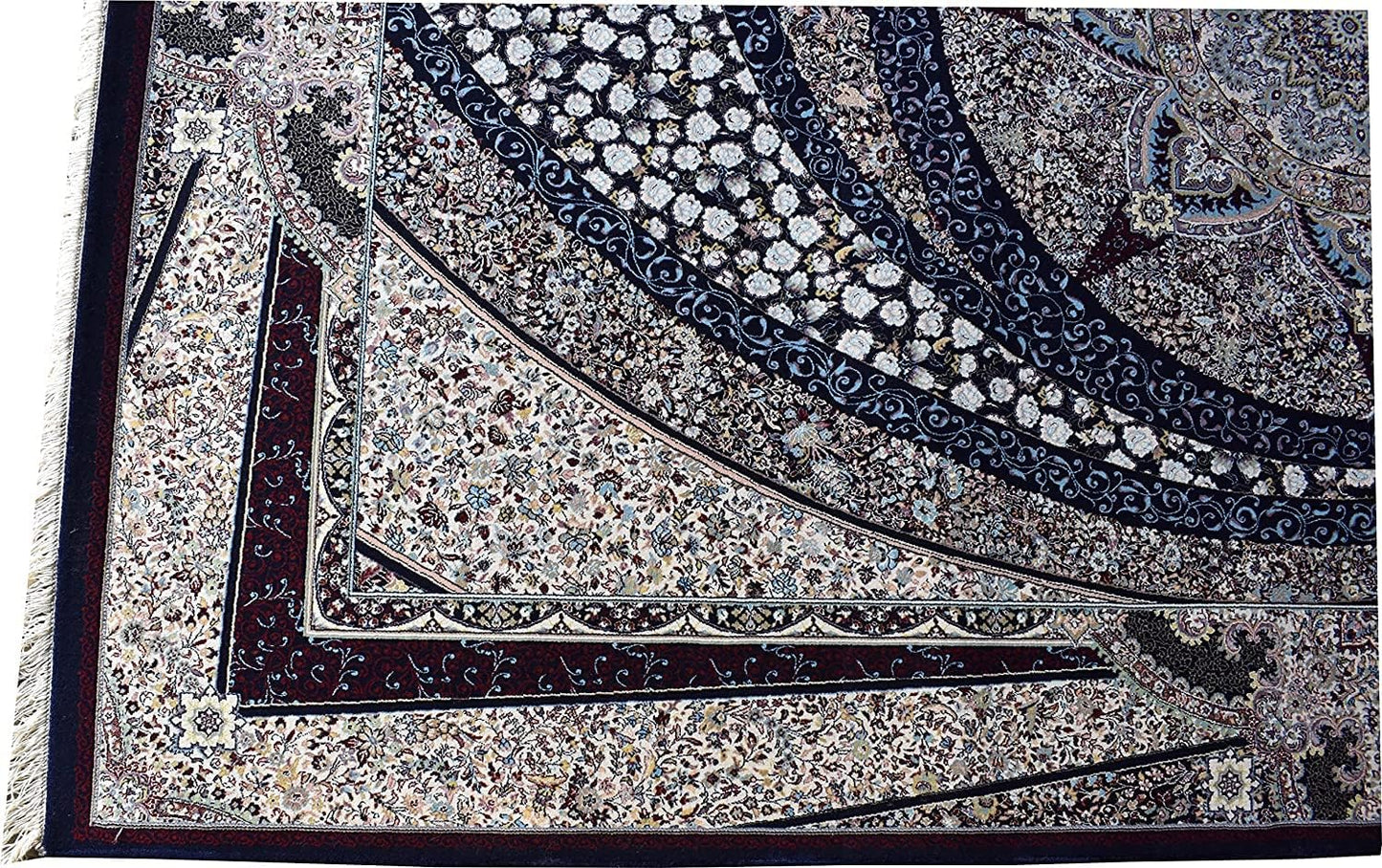Export Quality Irani Persian Carpet – High - Density Silk Texture, Traditional Royal Design - FYROSTIC CARPET