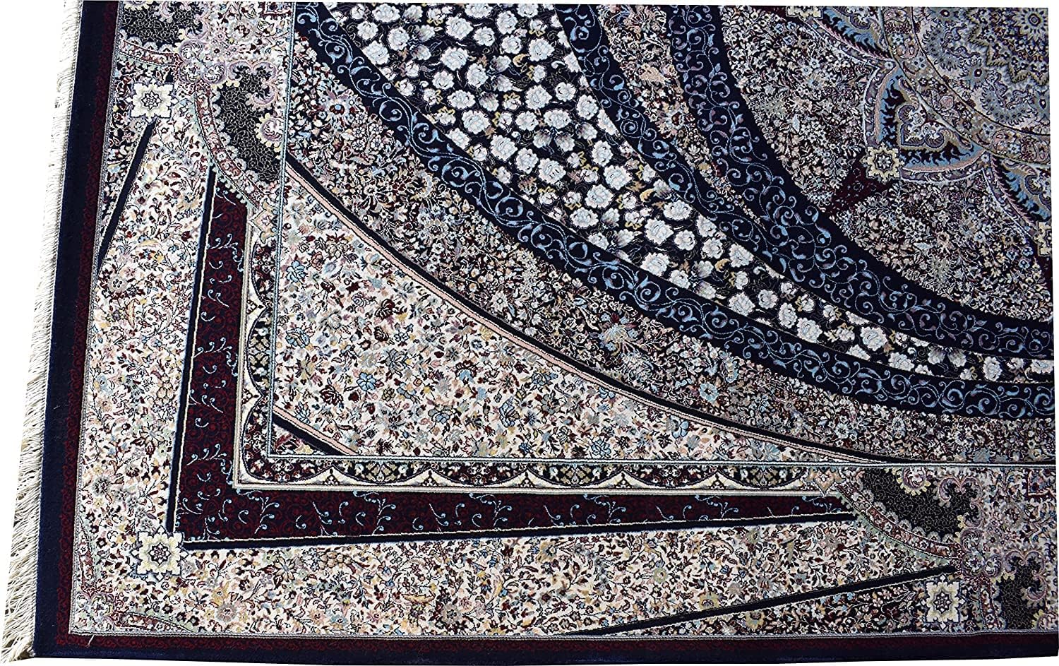 Export Quality Irani Persian Carpet – High - Density Silk Texture, Traditional Royal Design - FYROSTIC CARPET