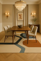 Nordic Organic Hand-Tufted Wool Rug
