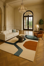 Nordic Organic Hand-Tufted Wool Rug