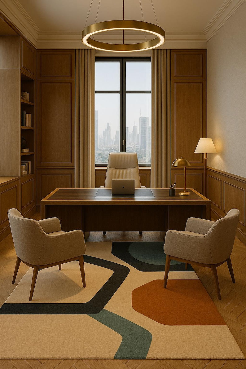 Nordic Organic Hand-Tufted Wool Rug
