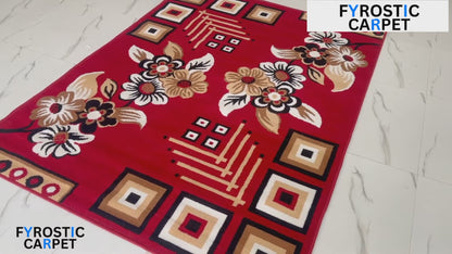 Royal-Inspired Acrylic Rugs – Nature’s Beauty Indoors