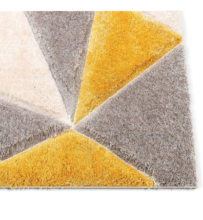 Triangle Beautiful Premium Shaggy Rug/Floor - Mat/Carpet - FYROSTIC CARPET